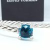David Yurman Chatelaine Bypass Bracelet with Hampton Blue Topaz and Blue Topaz - Image 3