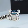 David Yurman Chatelaine Bypass Bracelet with Hampton Blue Topaz and Blue Topaz - Image 7