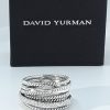 David Yurman Crossover Ring with Pavé Diamonds - Image 8