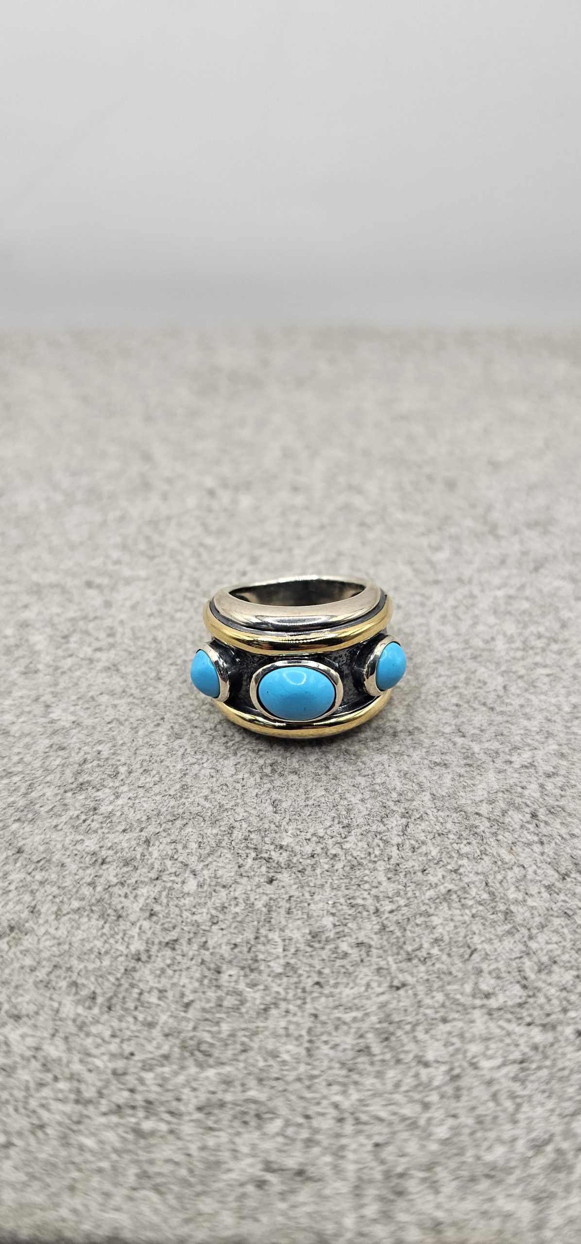 David Yurman Renaissance Turquoise Ring | Certified Pre-Owned - Image 2
