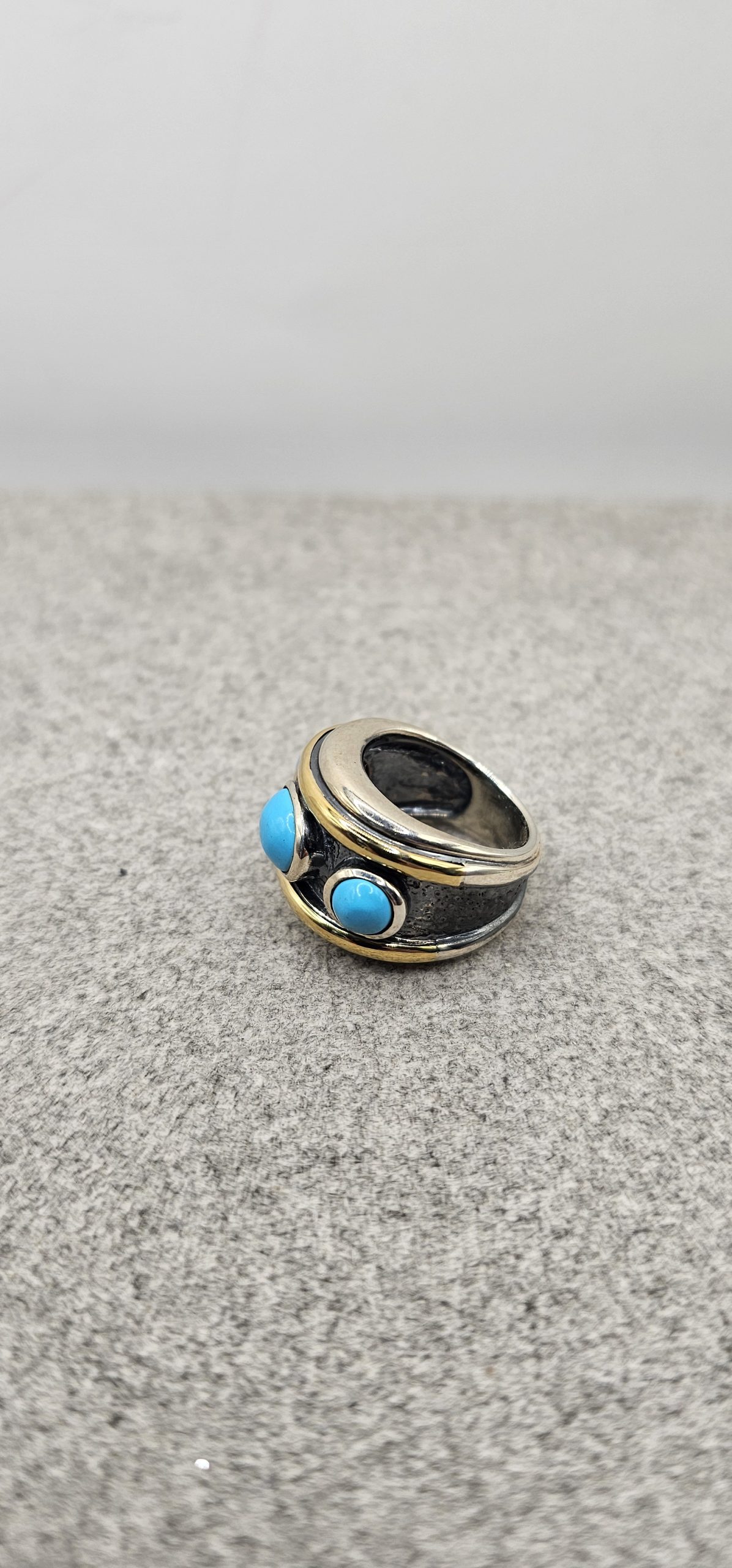 David Yurman Renaissance Turquoise Ring | Certified Pre-Owned - Image 3