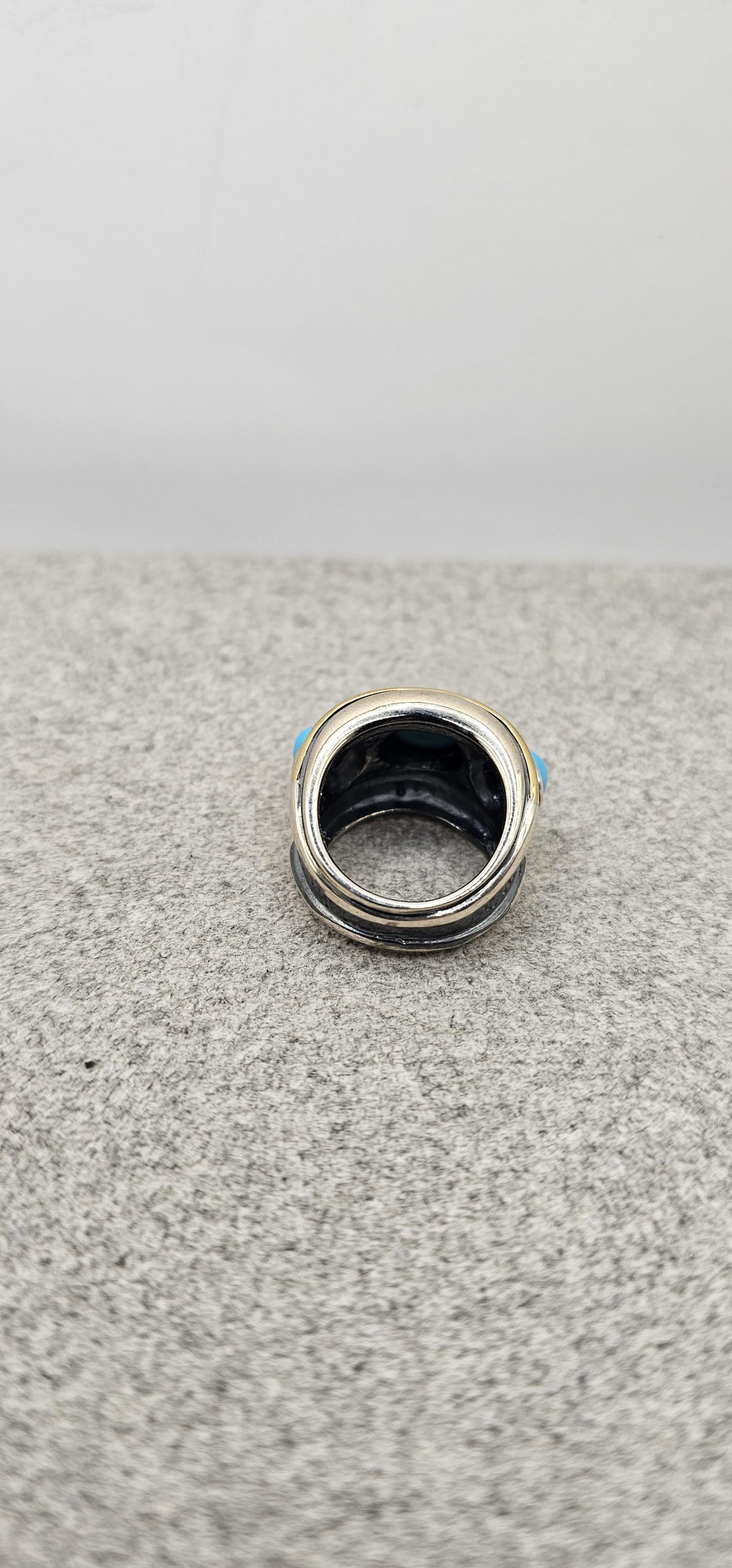 David Yurman Renaissance Turquoise Ring | Certified Pre-Owned - Image 4
