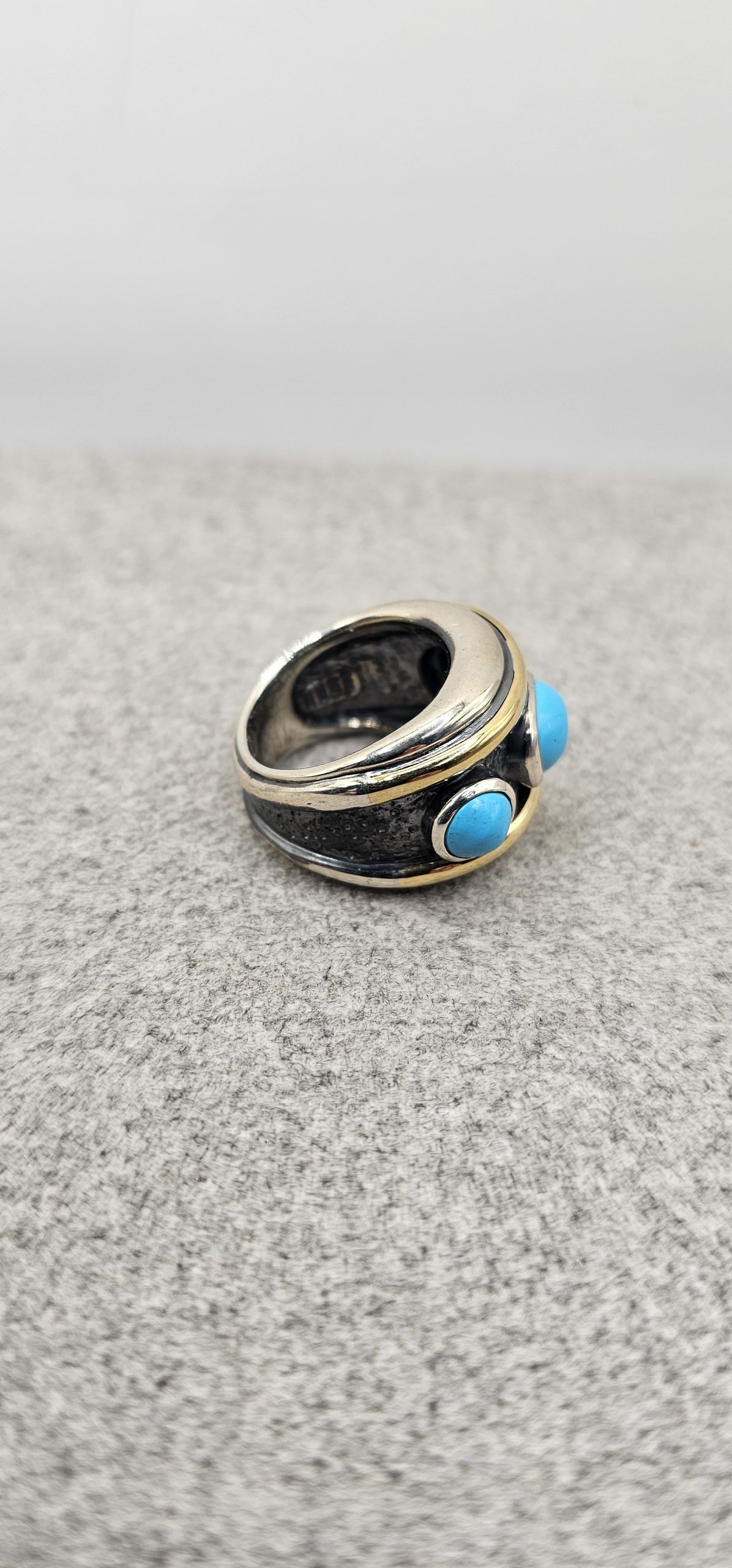 David Yurman Renaissance Turquoise Ring | Certified Pre-Owned - Image 5
